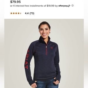 Ariat women’s tek sweater size xl